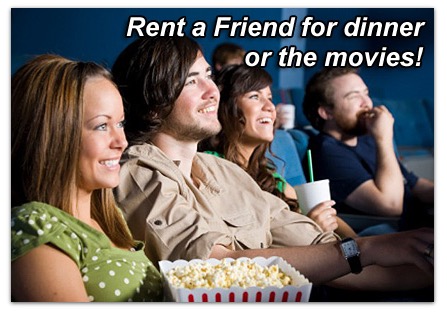 rent a friend slider